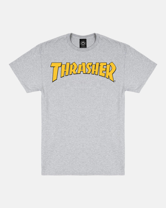 COVER LOGO - T-SHIRT - ASH GREY - Four Street