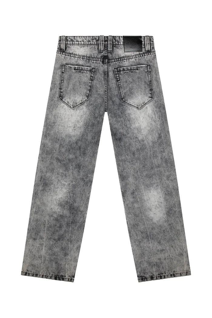 Men's Baggy Fit Stone Washed Jeans Victorious