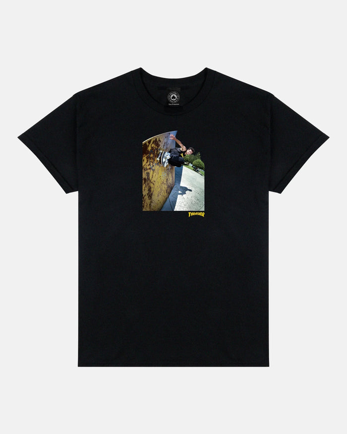 MIC-E WALLRIDE - T-SHIRT - BLACK - Four Street