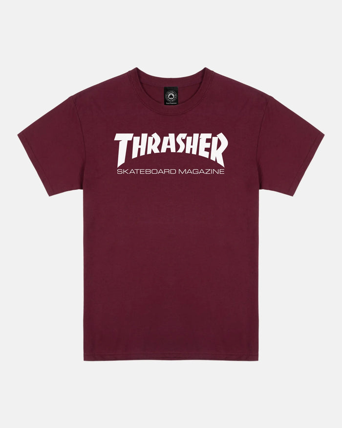 SKATE MAG - TSHIRT - MAROON - Four Street