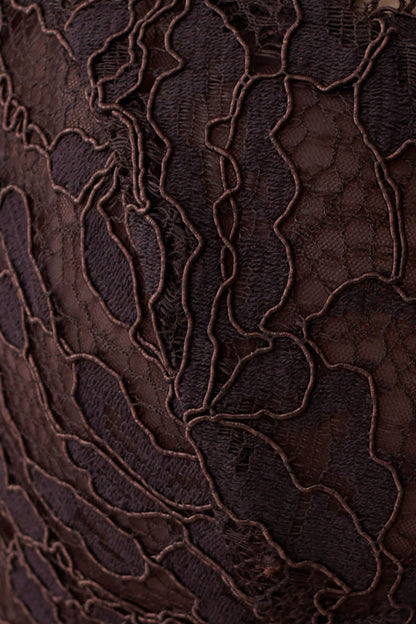 Gigi Lace Bralette - Dark Chocolate