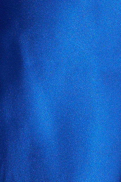 Sale-Dress Luxe Arrival Satin Mini Dress Cobalt Blue