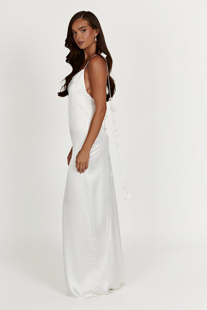 Elenora Rose Gown - White