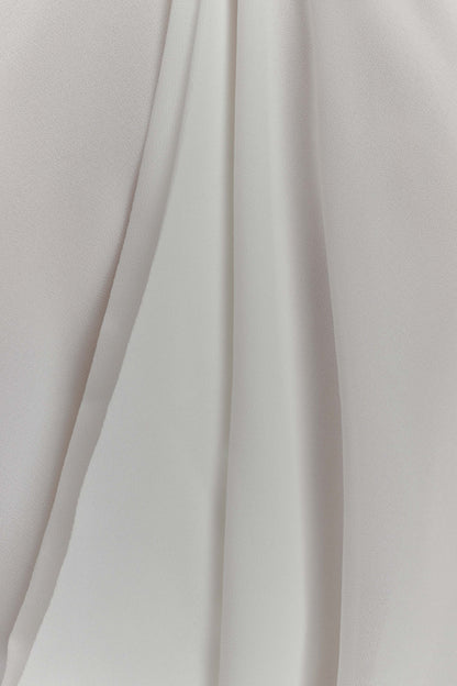 Rosalia Cowl Neck Maxi Dress - White