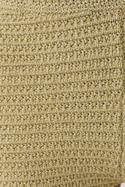 Renee Lurex Crochet Maxi Dress - Gold