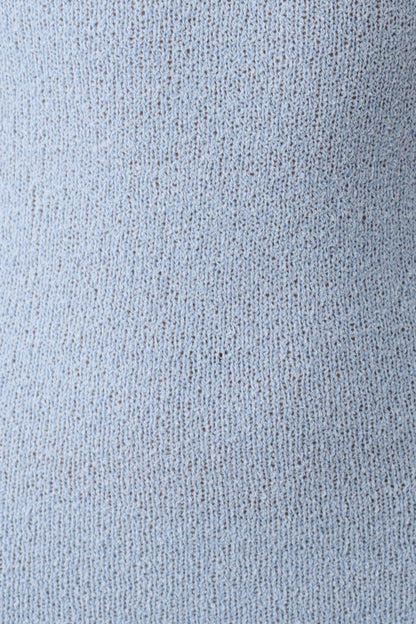 Rachael Knit Midi Dress - Light Blue