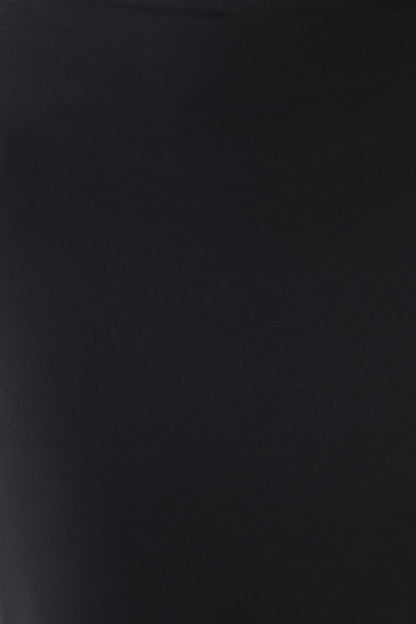 Greer Knee Length Skirt - Black