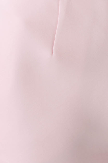 Anne Satin Mini Short - Pale Pink