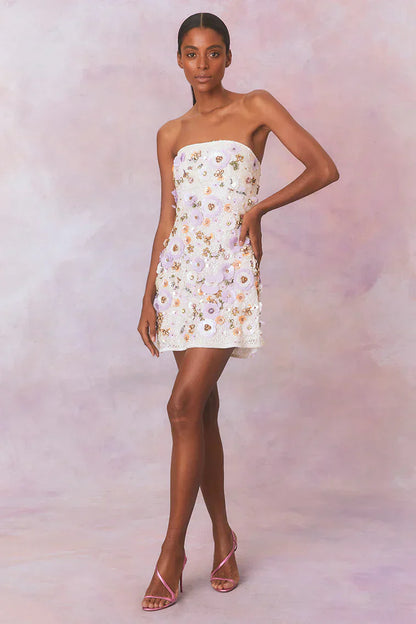 Deja Embellished Mini Dress