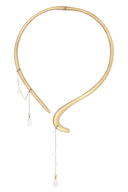 Azura Teardrop Necklace - Gold