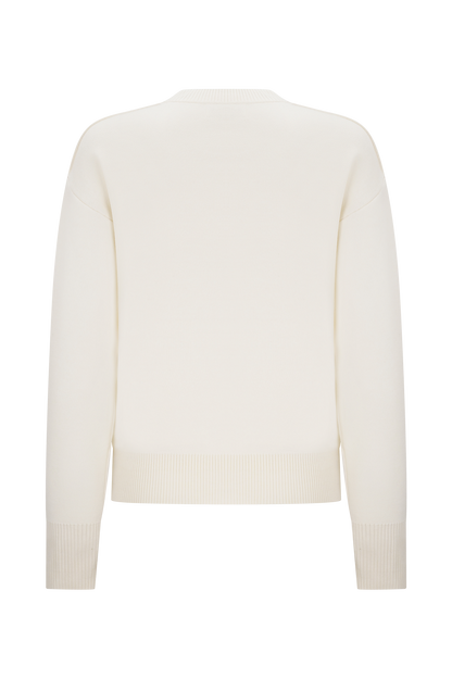 Braxton Cozy Knit Jumper - Ivory