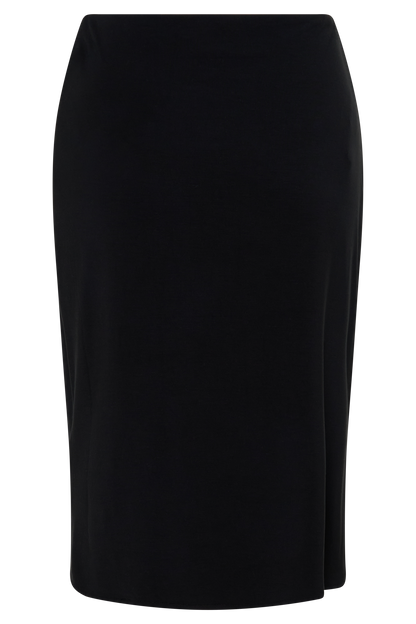 Greer Knee Length Skirt - Black