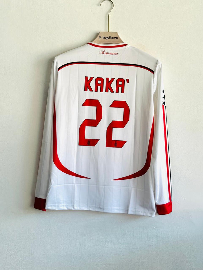 Adidas AC Milan 2006-07 Long Sleeves Away Printed Jersey