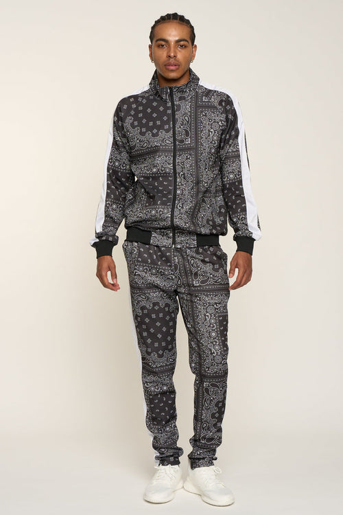Accented Bandana Track Suit G-Style USA