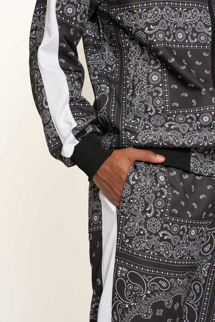 Accented Bandana Track Suit G-Style USA