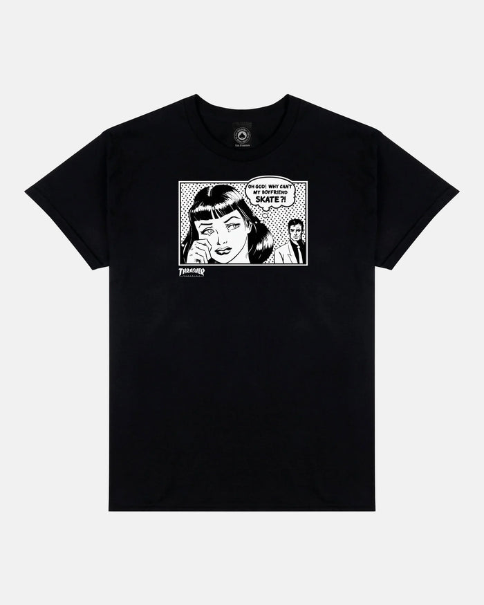BOYFRIEND - TSHIRT - BLACK - Four Street