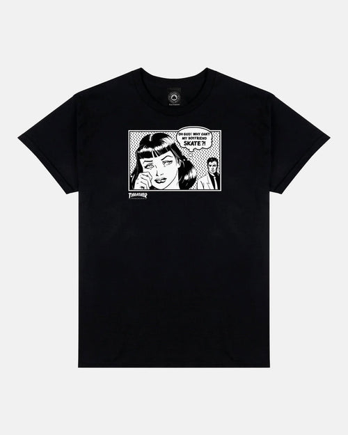 BOYFRIEND - TSHIRT - BLACK - Four Street