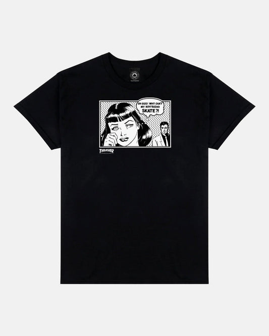 BOYFRIEND - TSHIRT - BLACK - Four Street