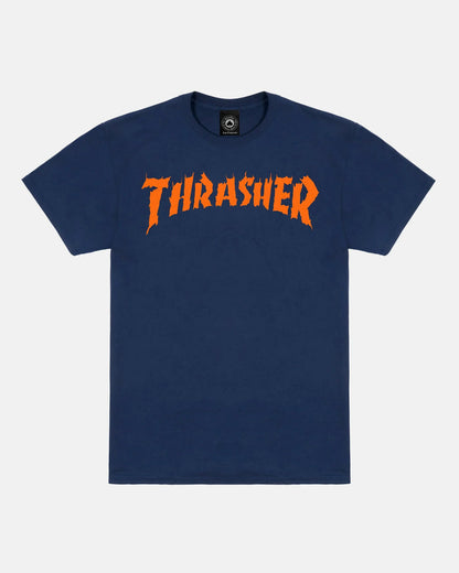 BURN IT DOWN - TSHIRT - NAVY - Four Street