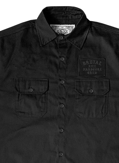 Camisa de Sarja Workshirt Manga Longa - Chicano - Four Street