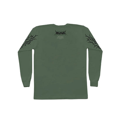 Camiseta Manga Longa - No Love Green - Four Street