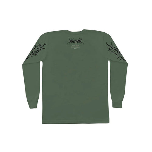Camiseta Manga Longa - No Love Green - Four Street