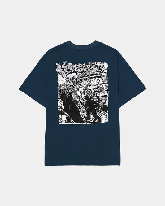 Camiseta Train Azul Petróleo - Four Street