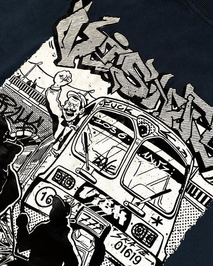 Camiseta Train Azul Petróleo - Four Street