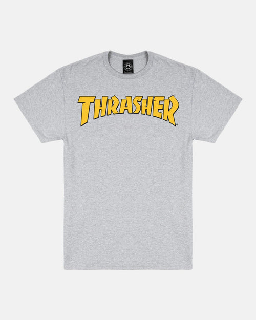 COVER LOGO - T-SHIRT - ASH GREY - Four Street