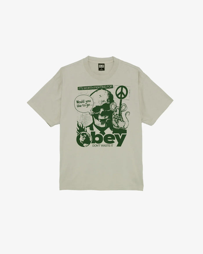 DONT WASTE IT HEAVYWEIGHT T-SHIRT - Four Street