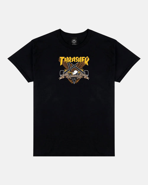 EAGLEGRAM - TSHIRT - BLACK - Four Street