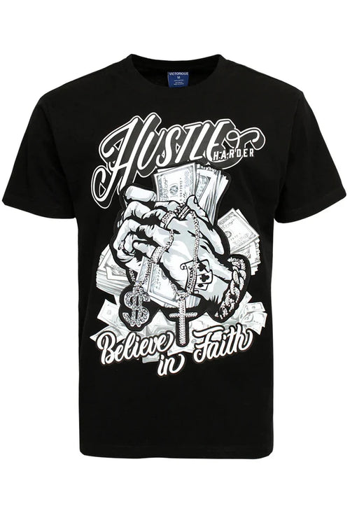 Hustle Rhinestones T-Shirt Victorious