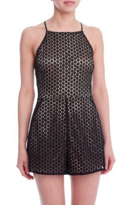 Summer Nights Tie-Back Romper