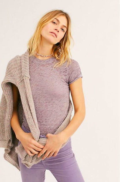 We The Free Purple Night Sky Tee
