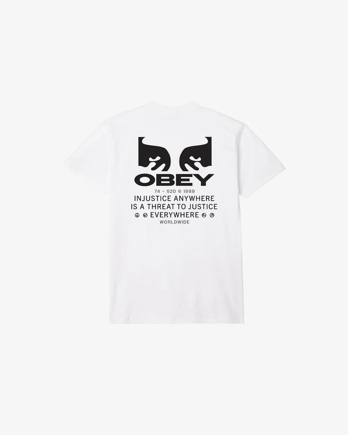 JUSTICE EVERYWHERE CLASSIC T-SHIRT - Four Street
