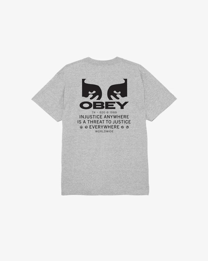 JUSTICE EVERYWHERE CLASSIC T-SHIRT - Four Street
