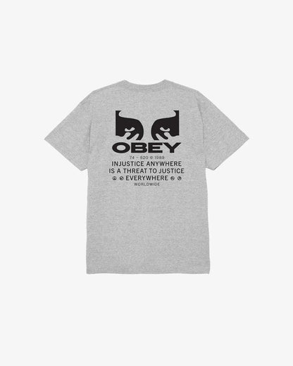 JUSTICE EVERYWHERE CLASSIC T-SHIRT - Four Street