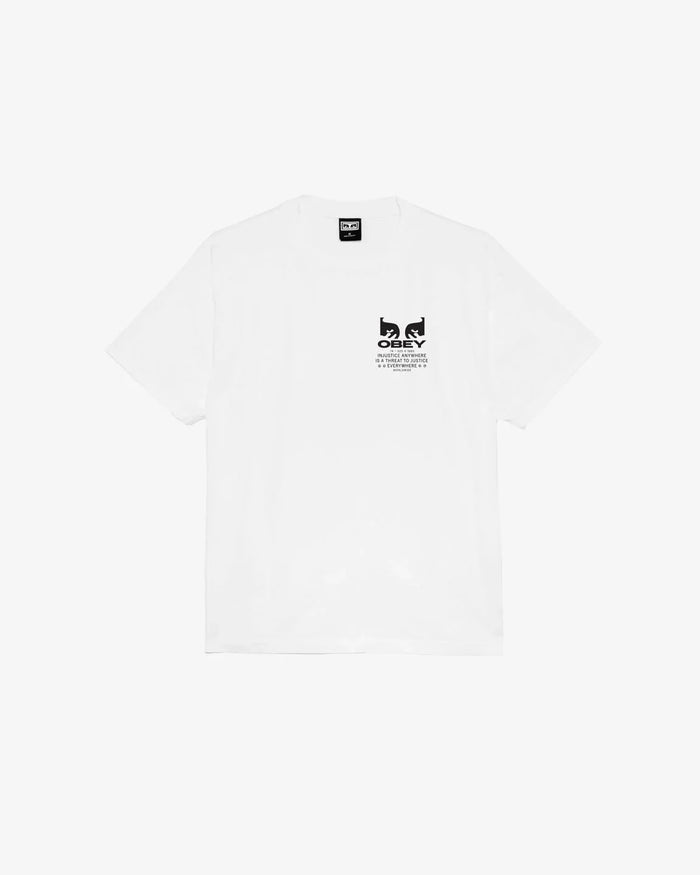 JUSTICE EVERYWHERE HEAVYWEIGHT T-SHIRT - Four Street