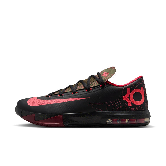 Nike KD VI (Black/Atomic Red/Medium Olive)