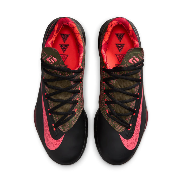 Nike KD VI (Black/Atomic Red/Medium Olive)
