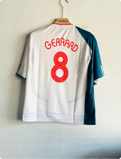 LIVERPOOL 2006-07 THIRD KIT GERRARD FIVESLEEVE