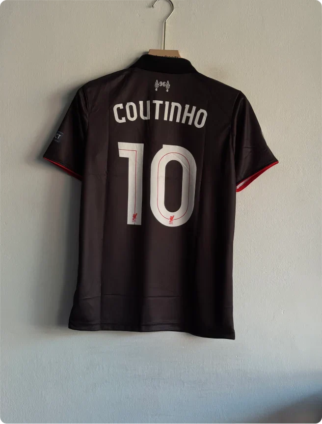 LIVERPOOL 2015-16 THIRD KIT COUTINHO POLO PREMIUM