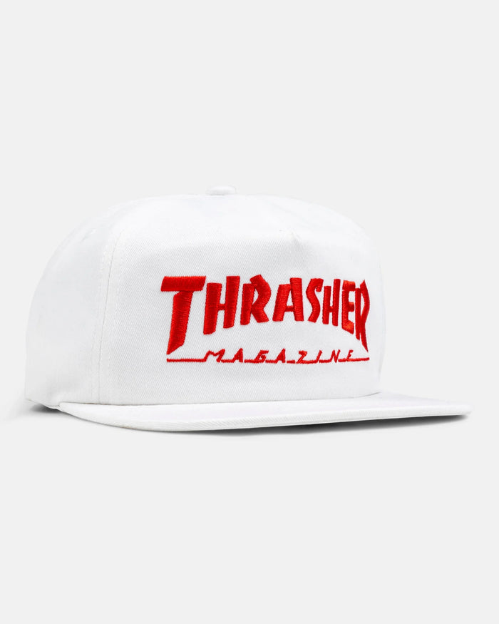 MAG LOGO - SNAPBACK - WHITE - Four Street