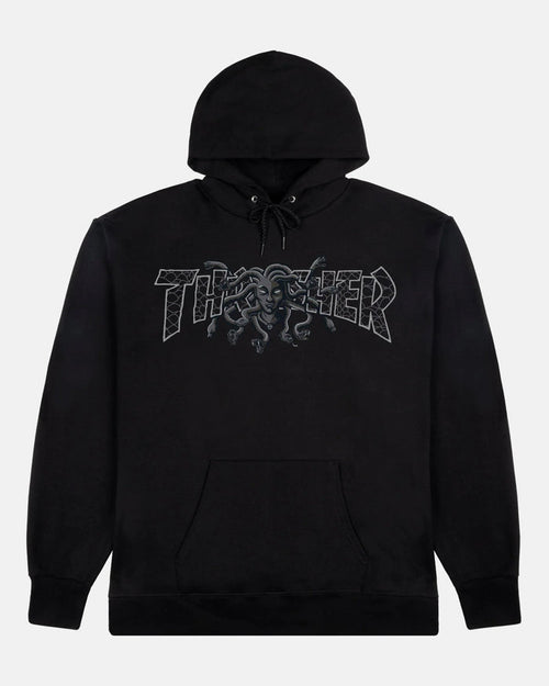 MEDUSA - HOODIE - BLACK - Four Street