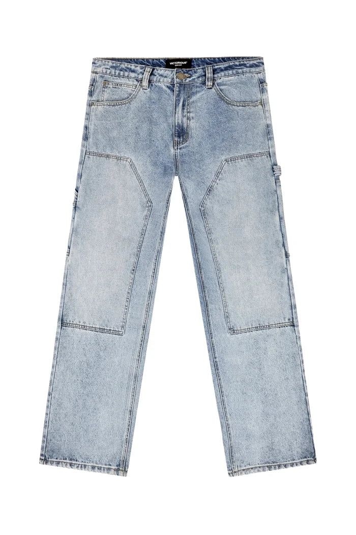 Men's Baggy Fit Carpenter Denim Jeans Victorious