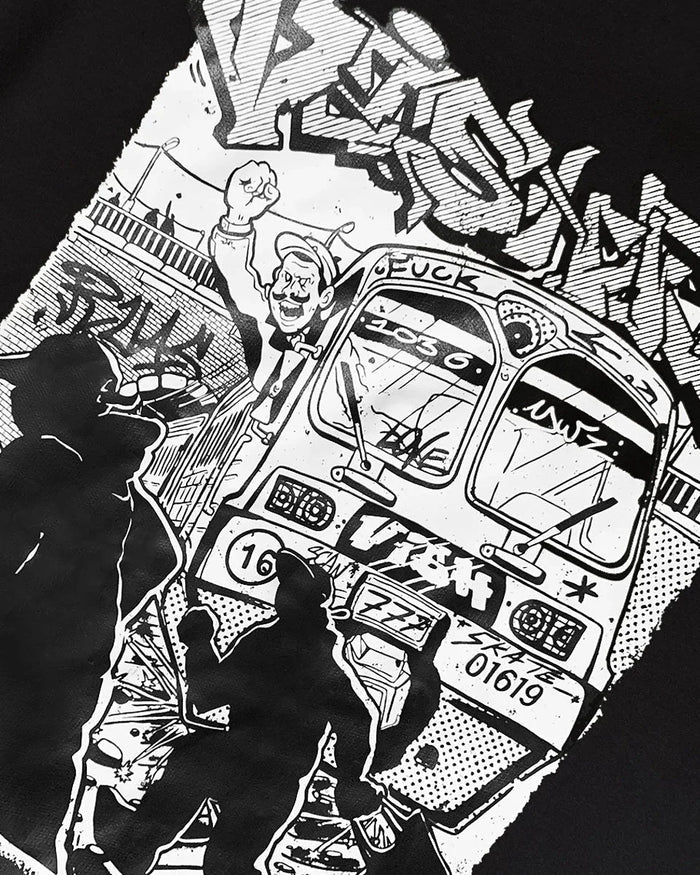 Moletom Train Preto - Four Street
