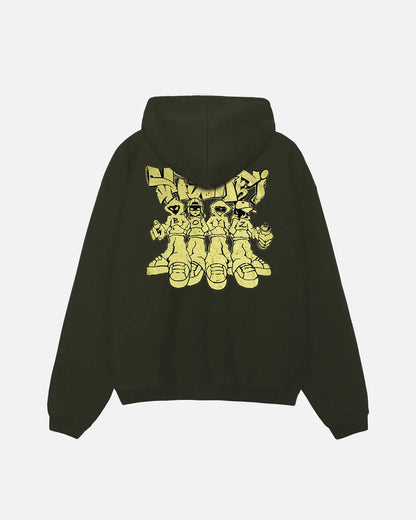 Moletom VishBoyz Verde Militar - Four Street
