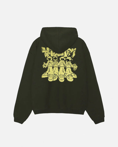 Moletom VishBoyz Verde Militar - Four Street