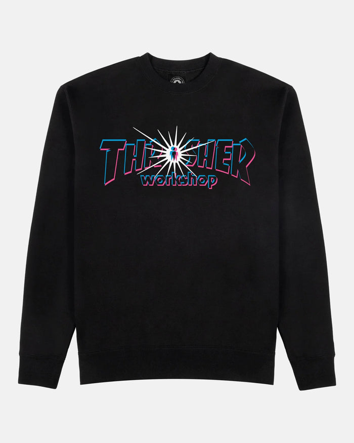 NOVA - CREWNECK - BLACK - Four Street