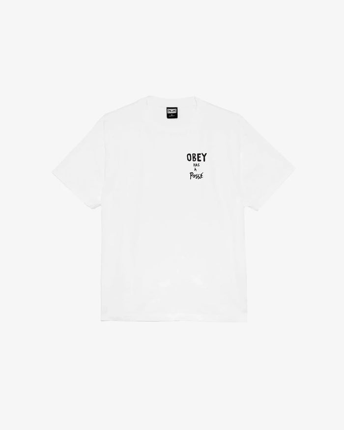 OBEY HAS A POSSE HEAVYWEIGHT T-SHIRT - Four Street